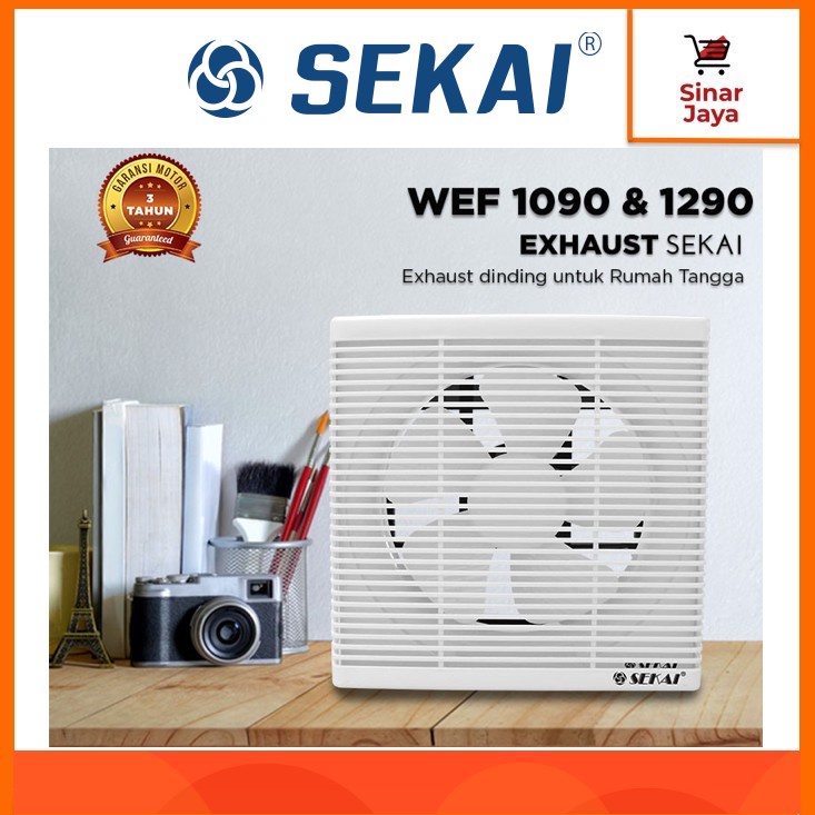 Jual Sekai Wef Exhaust Fan Dinding Inci In Shopee Indonesia