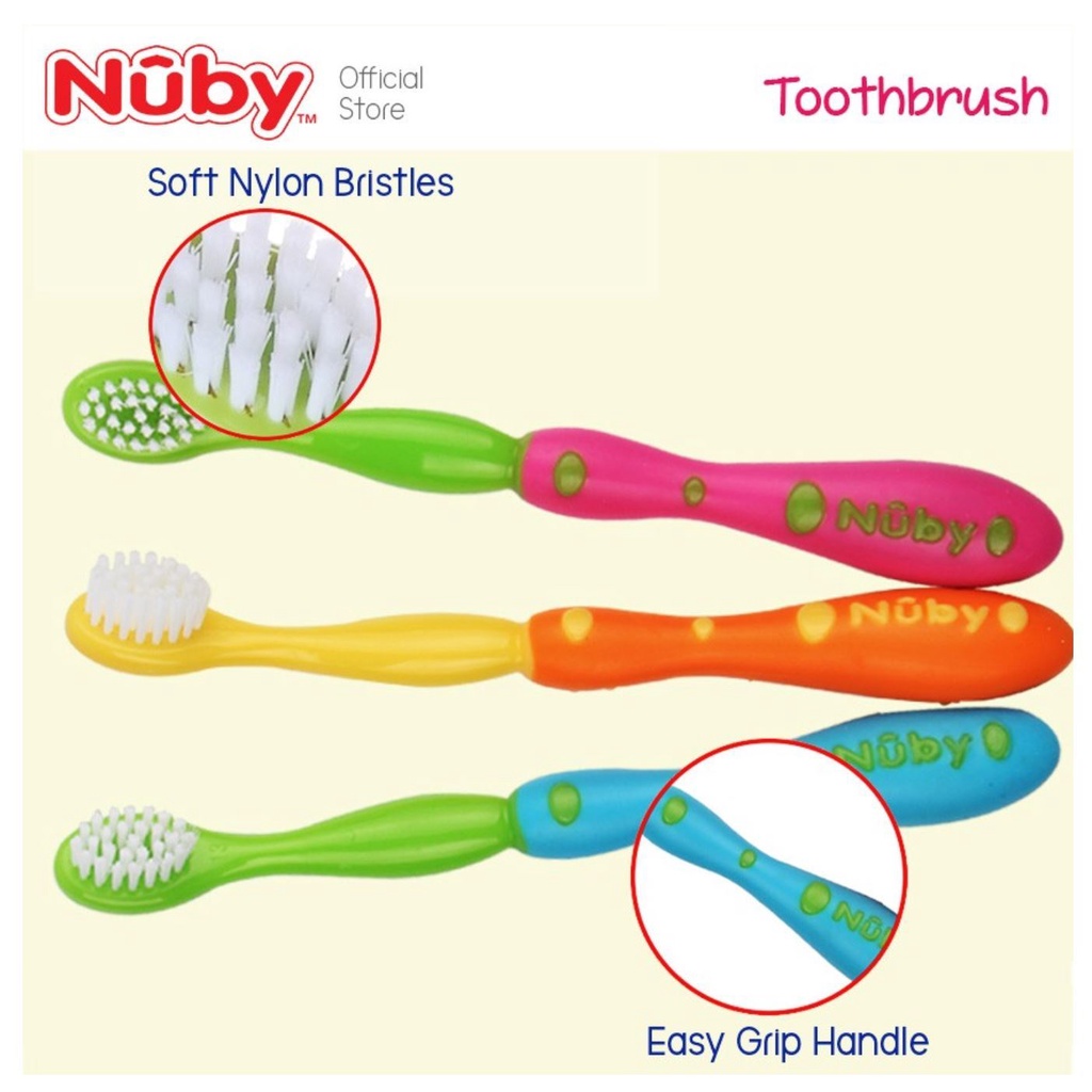 Nuby Easy Grip Soft Toothbrush