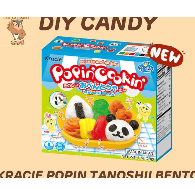 

TERLARIS Permen JAPAN KRACIE POPIN COOKIN TANOSHII BENTO DIY CANDY /PERMEN LUNAK/PERMEN VIRAL/PERMEN MILO/PERMEN YUPI/PERMEN JADUL/PERMEN KARET