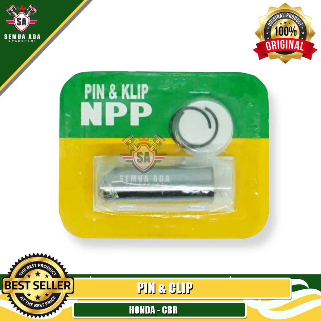 PIN & CLIP PEN PISTON NPP HONDA CBR ORIGINAL 100% NPP