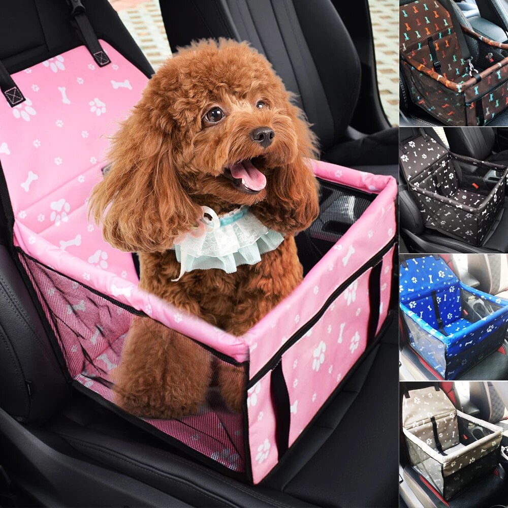 Kotak Kursi Tempat Duduk Anjing Kucing Waterproof Mobil - Pet Car Seats Travel for Dog Cat