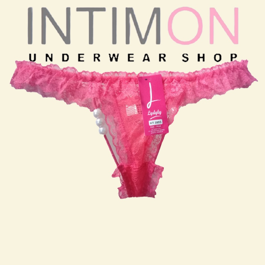 G STRING ht3995 CELANA DALAM WANITA SEXY LYDYLY TRANSPARANT G STRING OPEN SEKSI RENDA THONG