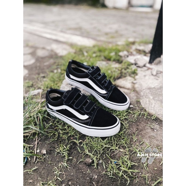 Vans Oldskool PRO Velcro Black/White