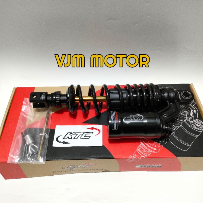 Shockbreaker Ktc extreme Beat Scoopy Mio Vario 150 Black series ukuran 325mm