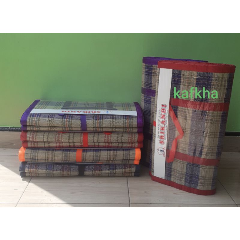 TIKAR MENDONG SRIKANDI MOTIF KOTAK JUMBO