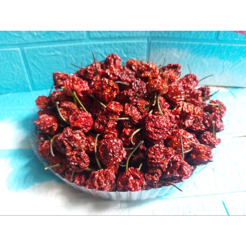 250 Gram Cabe Carolina Reaper Kering Pesanan Makiqofficial