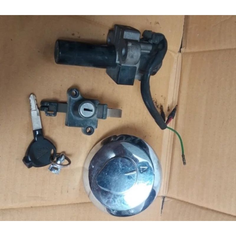 kunci kontak set honda tiger revo ori