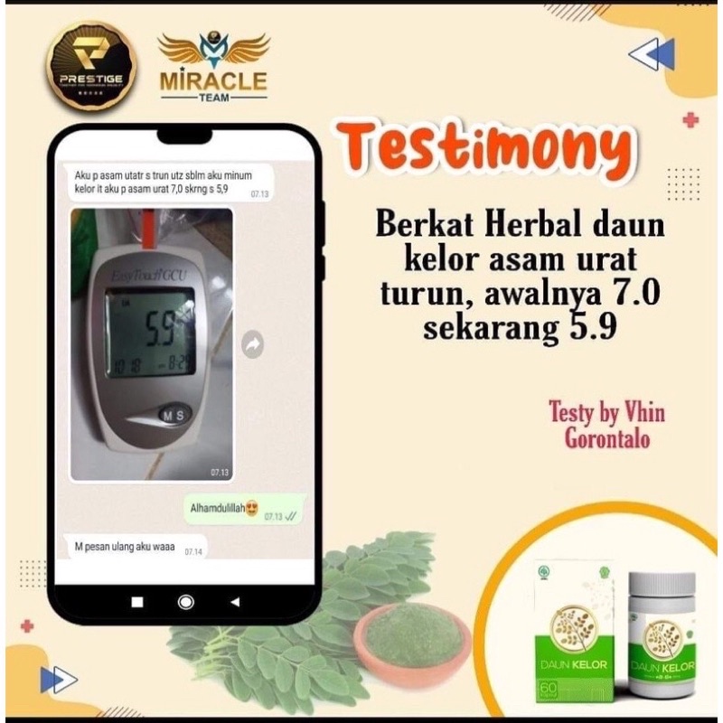 Kapsul Daun Kelor By Prestige BPOM Ori 100%