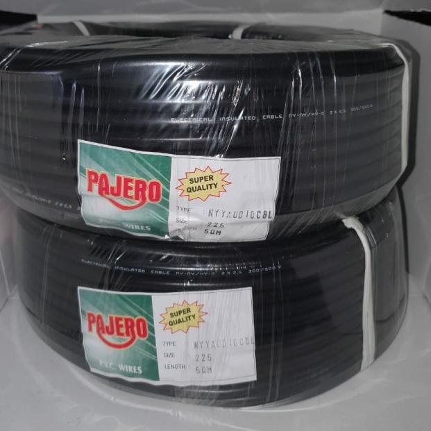 Kabel Serabut 2x2,5x50m Pajero - Pajero hitam