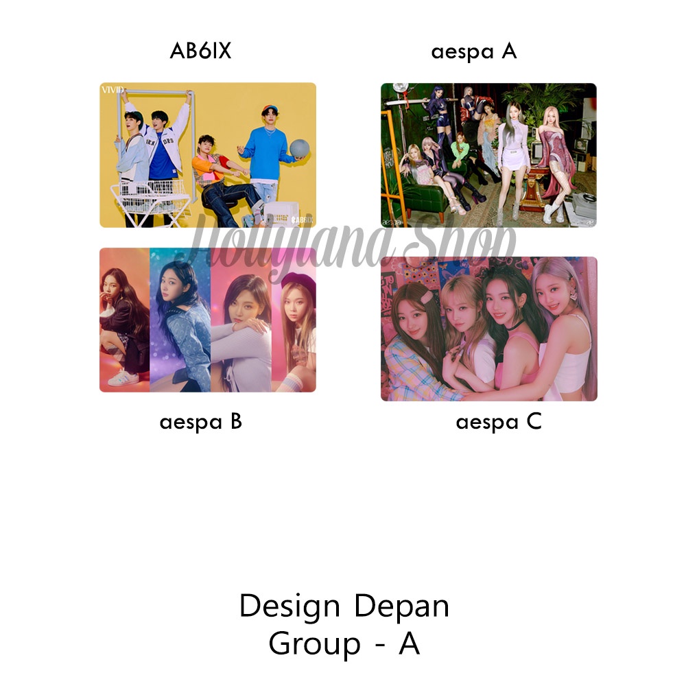 Jual Birthday Card - Kartu Ucapan Ulang Tahun AB6IX ASTRO Aespa ATEEZ ...