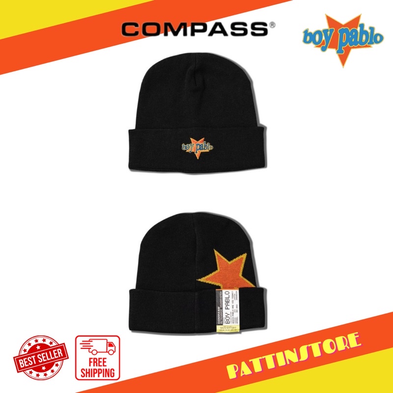 COMPASS BOY PABLO BEANIE/TOPI KOPLUK