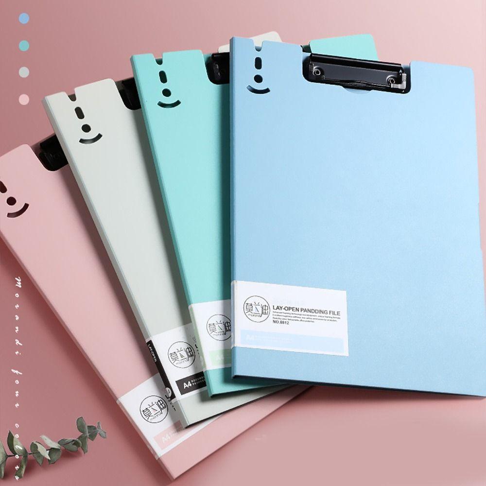 [Elegan] Folder File A4 4warna Stationary Menu Folder Tulisan Tablet Alas Tulisan Dokumen Tulisan Clipboard