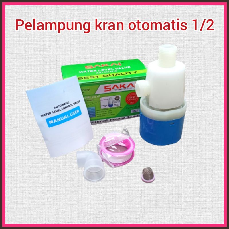 pelampung kran air 1/2 inch vertical / pelampung kran air otomatis / stop kran otomatis