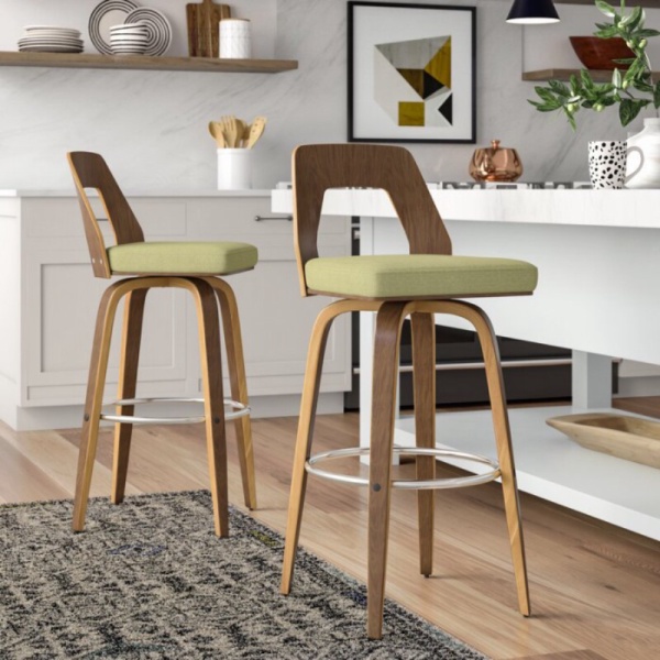 Kursi Bar Putar Terbaru Kursi Bar Putar Dudukan Busa Pijitan Kaki Besi