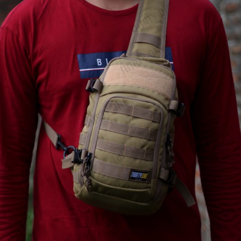 Tas Selempang Pria - Tas Selempang Tactical Army - Tas Selempang Bahu - Tas Selempang Tocmi
