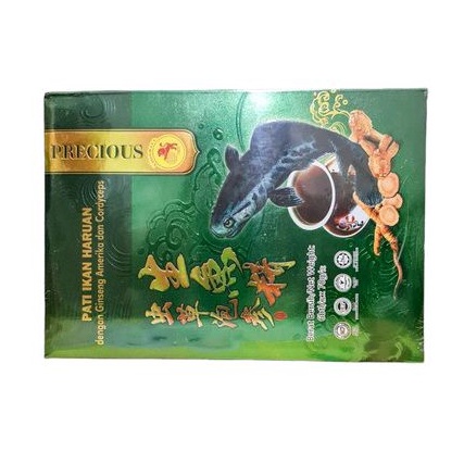 

Original Import Malaysia Sari Pati Ikan Haruan Gabus Sheng Yu Jing Essence of Fish Ginseng Cordyceps