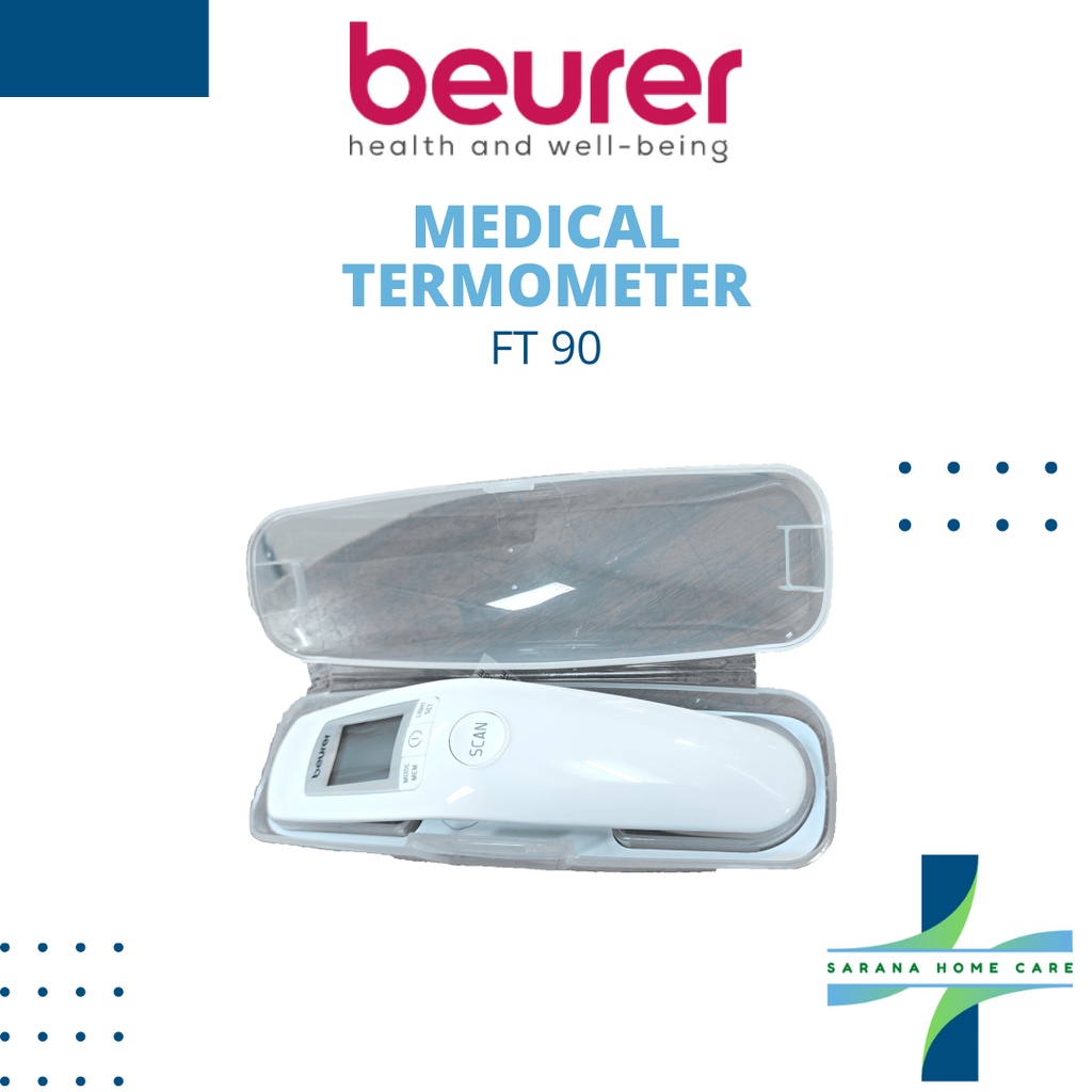 BEURER Infrared Non Contact Thermometer FT 90/termometer/alat ukur suhu badan