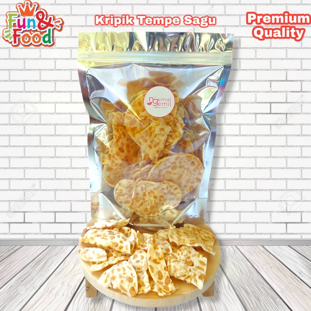 

Keripik Tempe Sagu Homemade Kualitas Premium