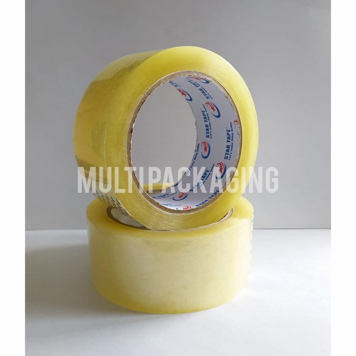 

Perekat Lakban Bening & Coklat Star Tape 45Mm X 100 Yard