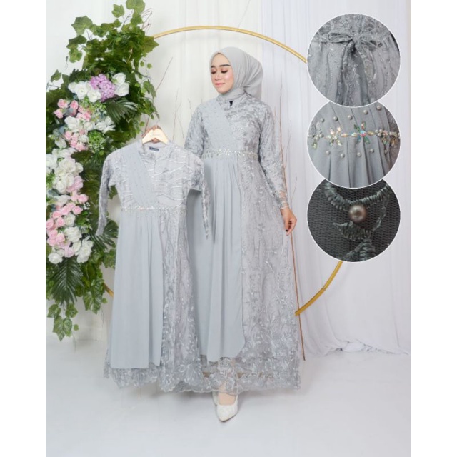 GAMIS COUPLE IBU DAN ANAK| GAMIS| GAMIS TERBARU| GAMIS PESTA| GAMIS TILE| GAMIS KONDANGAN| GAMIS