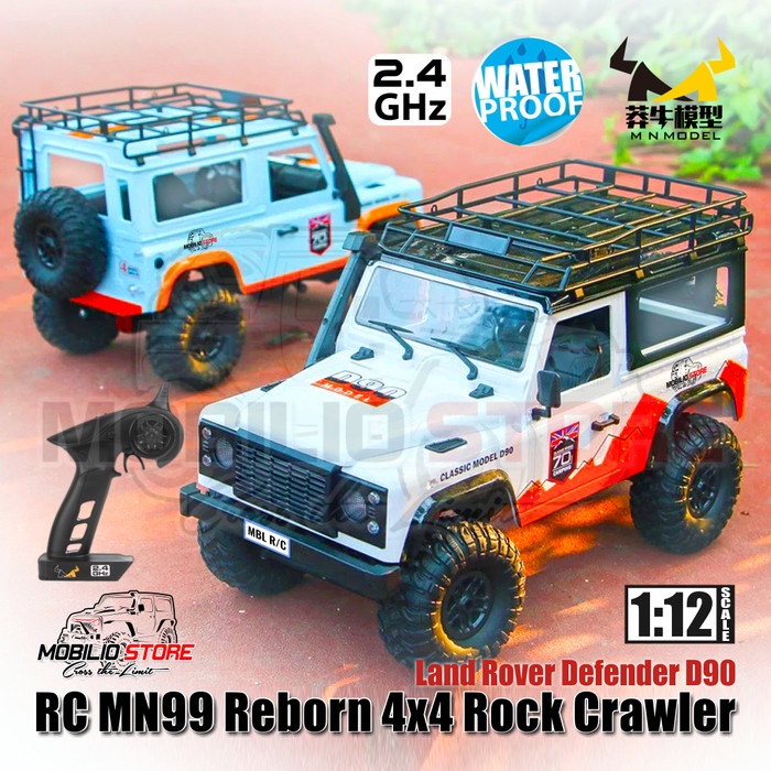 RC Car MN99 Reborn 1:12 Rock Crawler 4x4 Full Propo Waterproof D90