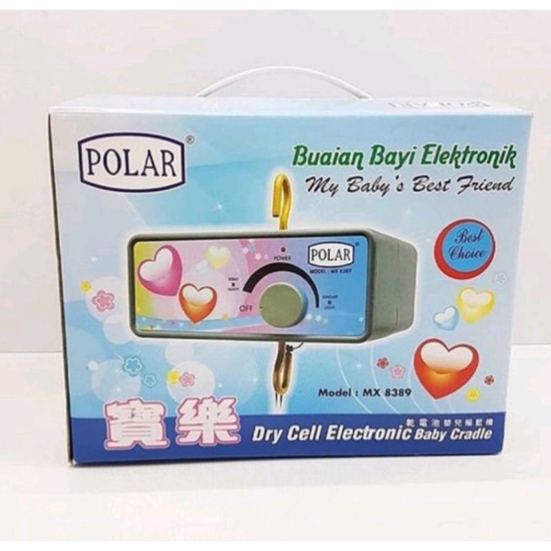 Mesin Ayunan Listrik POLAR Basic 8389