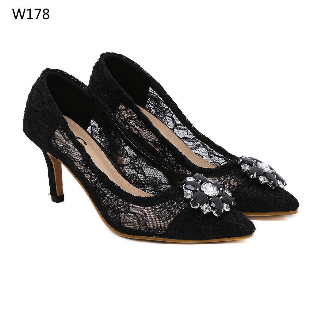 DG 70mm Lace Pumps W178