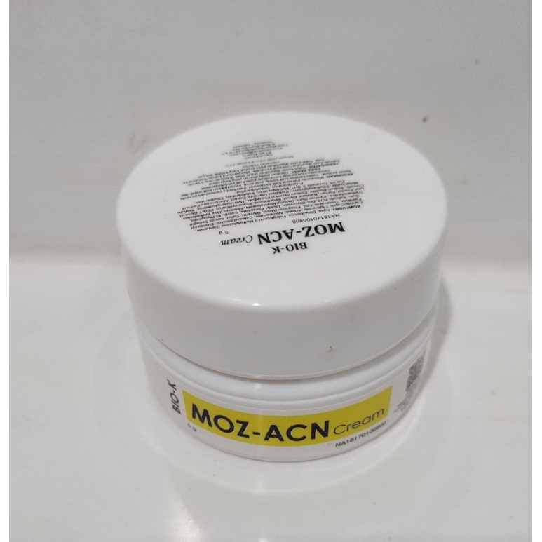 cream krim pelembab anti jerawat moisturiser anti acne MOZ-ACN MOZ ACN bio K Kusuma isi 10g