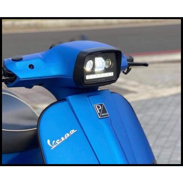 Promo Daymaker Led Headlamp Lampu Depan Smoke Vespa S 150 3V 125 Iget