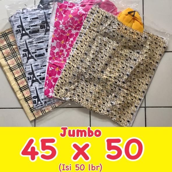 

Dapatkan Voucher Kantong Plastik Soft Handle / Softhandle Motif Jumbo 45x50