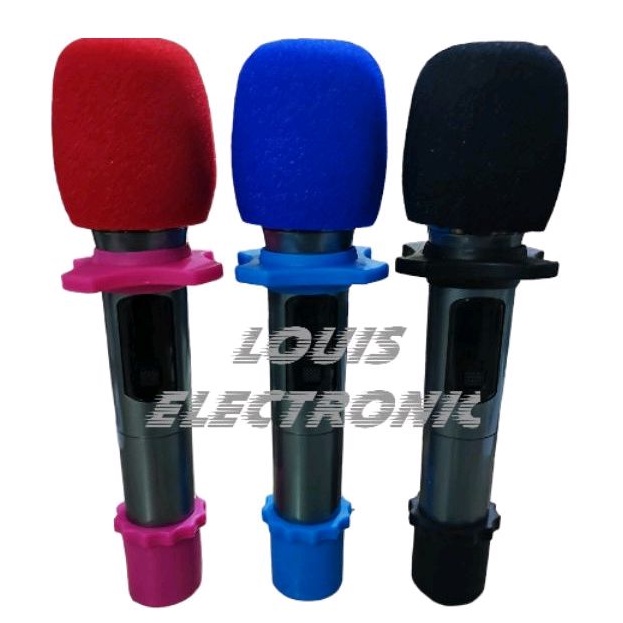 1 Set Komplit Karet Mic Gelang Mic Busa Mic Pelindung Mic Pengaman Mic Anti Slip