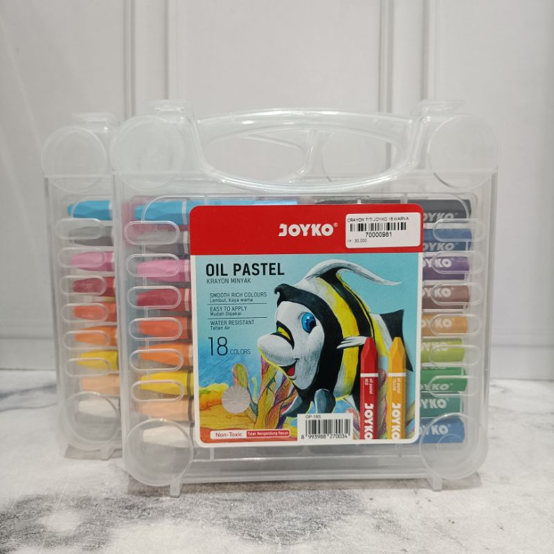 

CRAYON TITI JOYKO 18 WARNA