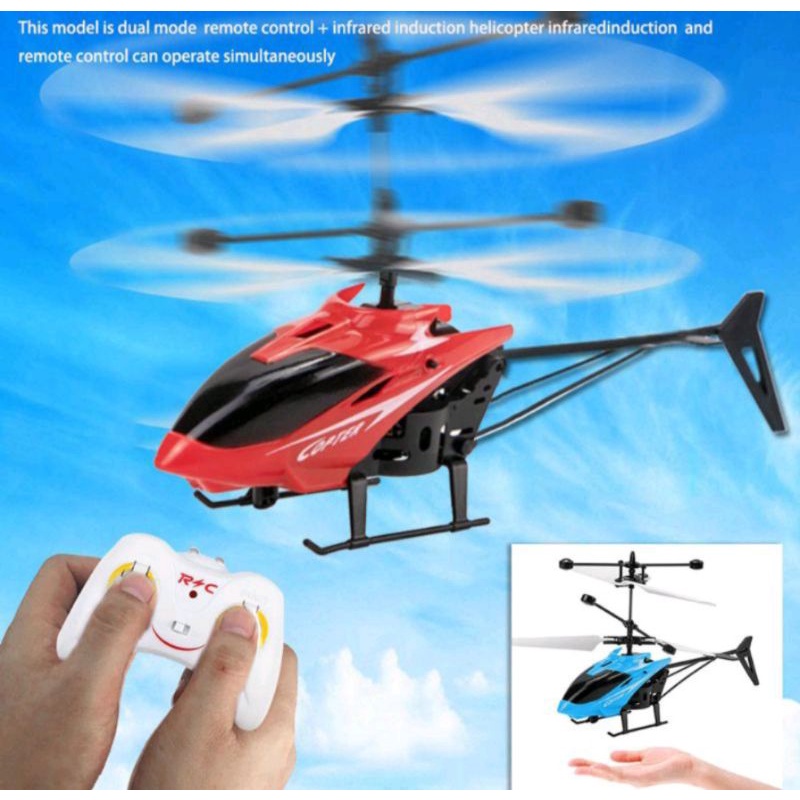 RC HELLY COPTER REMOTE DAN SENSOR TANGAN