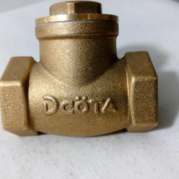Check Valve 1/2" inch Kuningan Tabok Klep Swing 1/2" in Dcota Original