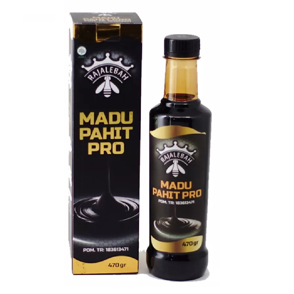 

Madu Hitam Pahit Raja Pro dari Raja Lebah Plus Propolis -470ml