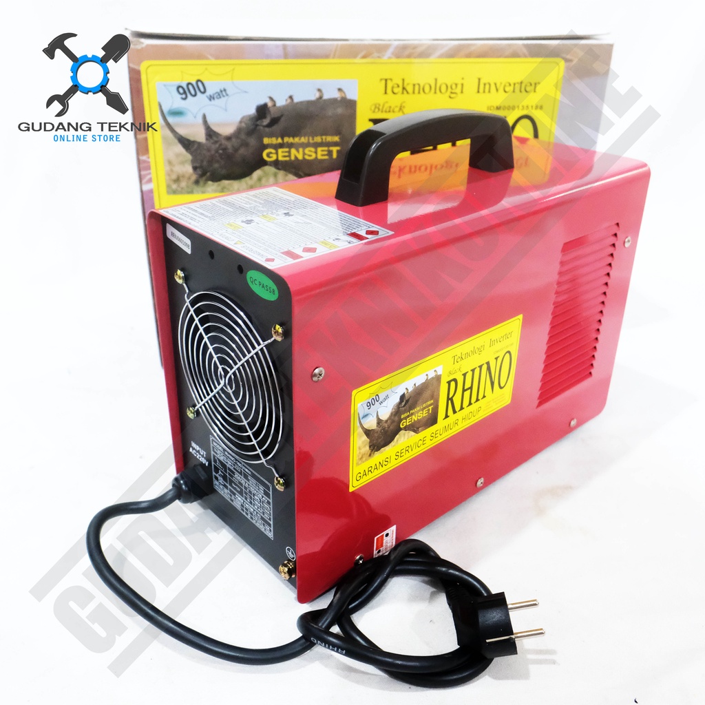 Mesin Las RHINO 160 A / Mesin Trafo Travo Las Listrik  Inverter MMA 160A RHINO