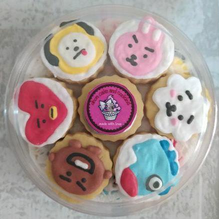 

deon cookies karakter BT21 BTS kukis karakter