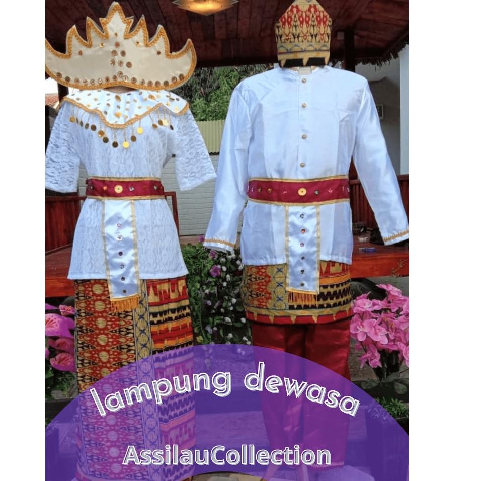 Chekout Baju adat lampung/ adat lampung/ pakaian adat lampung (Dewasa)