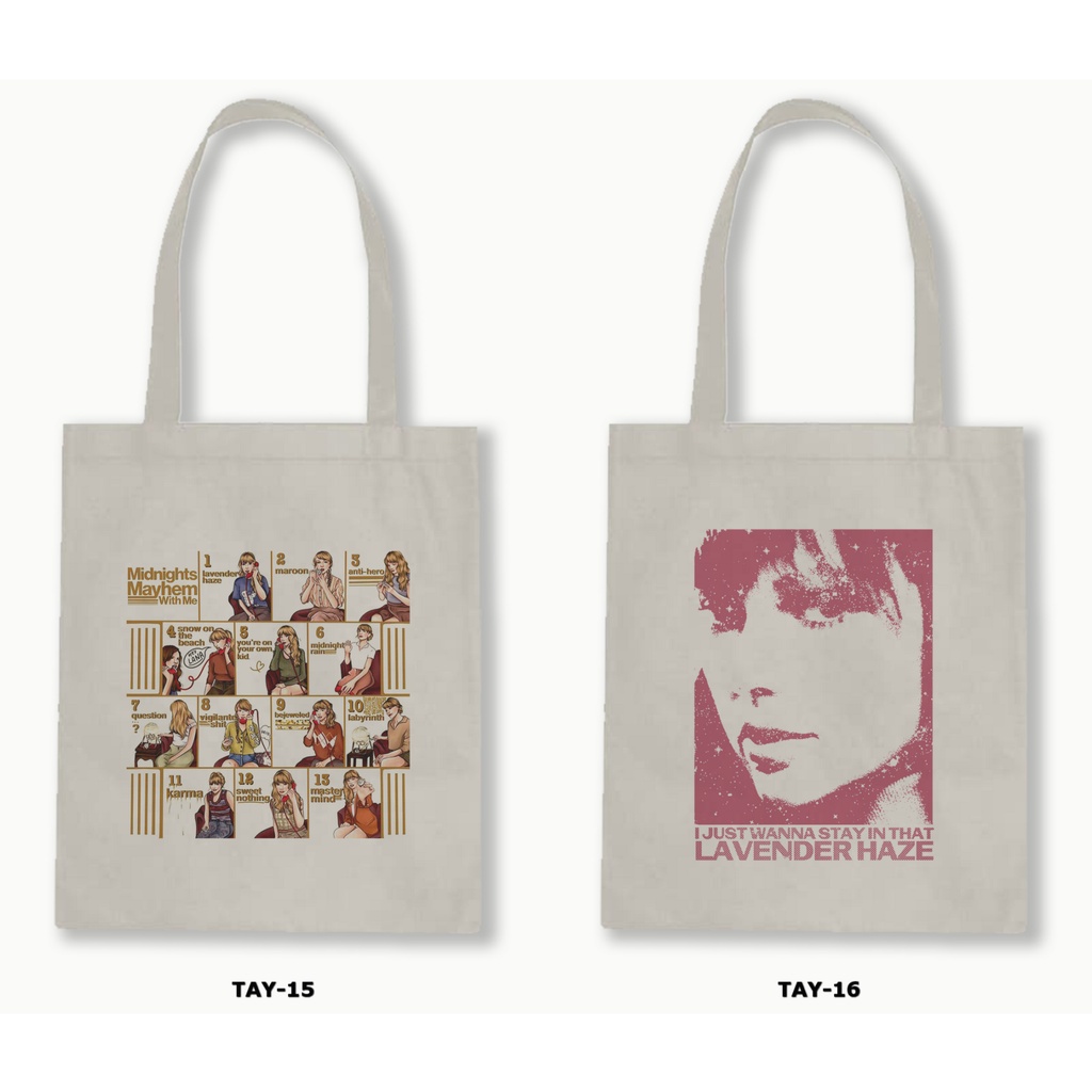 TOTE BAG RESLETING -TAYLOR SWIFT .07