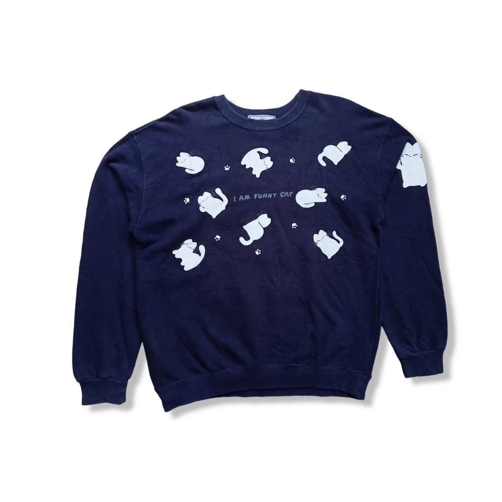 Crewneck Gemoy Preloved | Crewneck Oversize Second