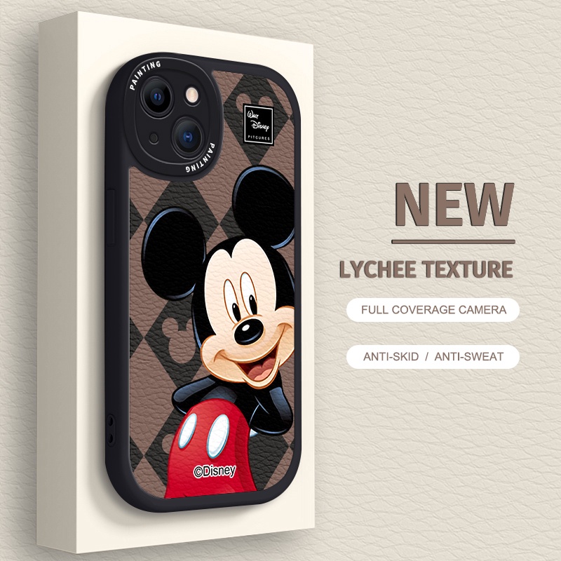 Soft Case Motif Kartun Tikus Klasik Untuk iPhone 6 7 8 Plus X XR Xs 11 Pro Max 14 / 13 / 12 / 11 Pro Max