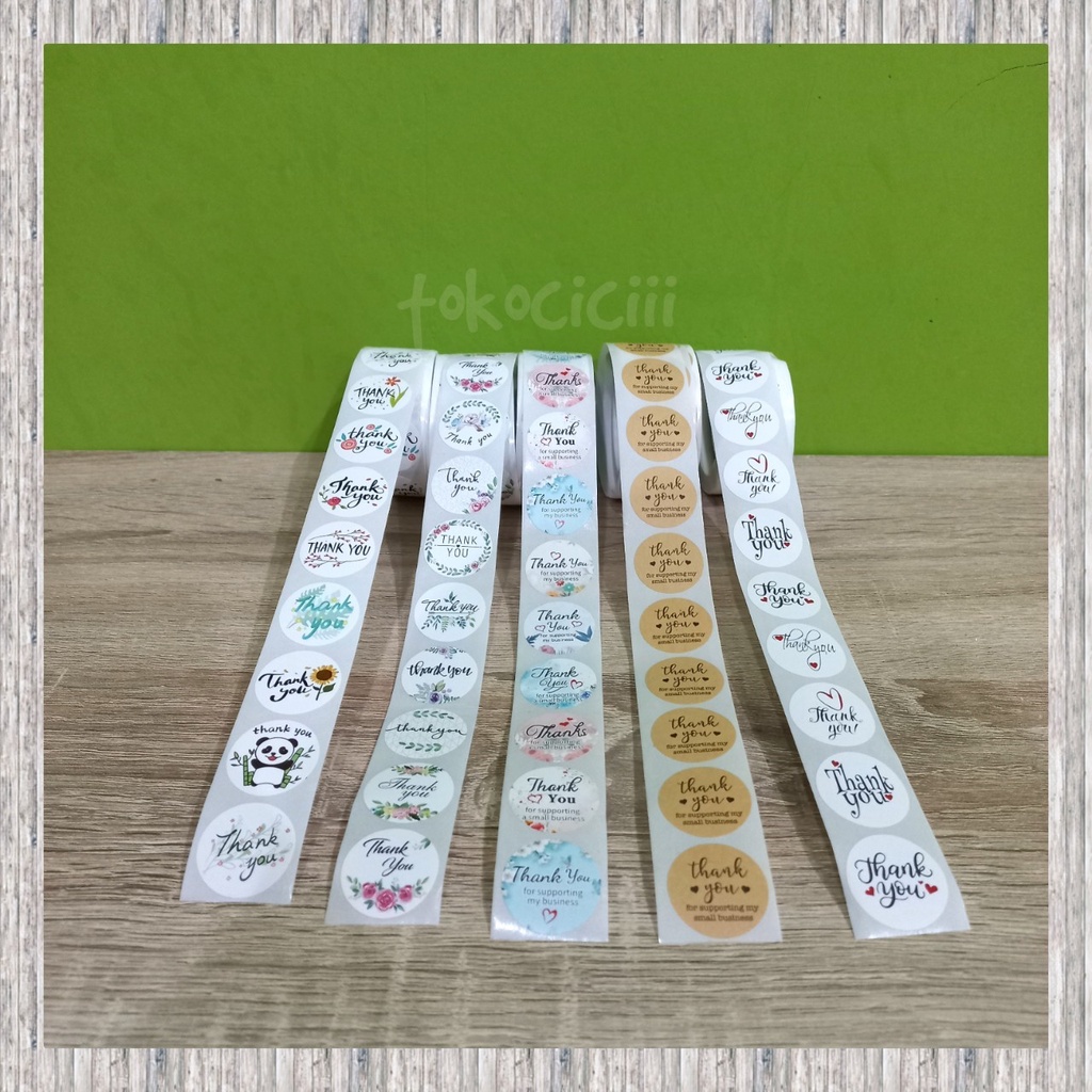 

stiker label thankypu stiker label makanan sticker thankyou for your order online