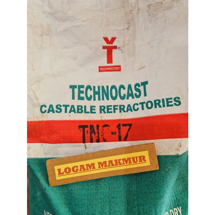 Semen Cor Tahan Api (Castable Tnc 17) - Suhu 1650' - Cheap