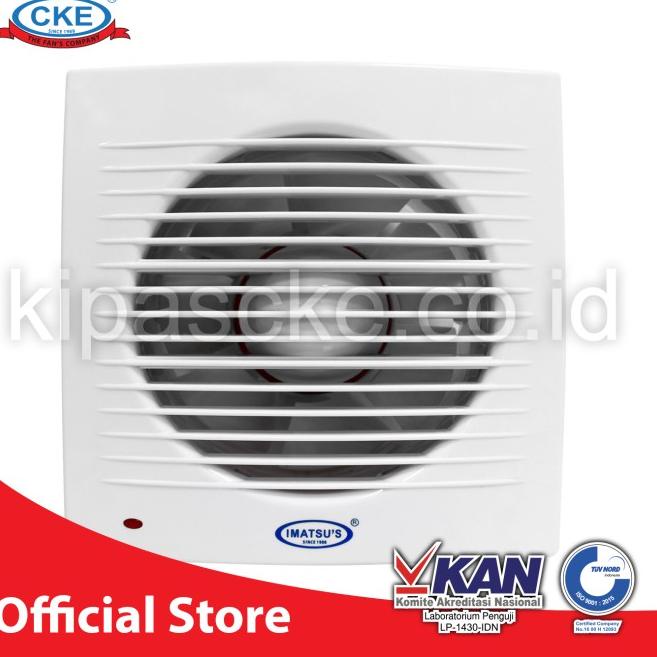 Imatsu Exhaust Fan Toilet 5 Inch Exhaust Dinding Blower Toilet