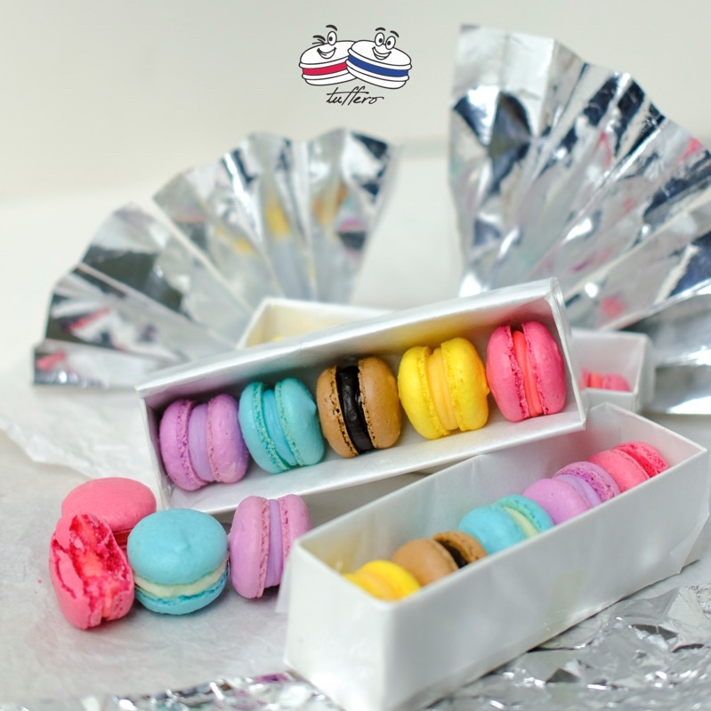 Baby Macaron 3 Box  Isi 15 Biji Termurah