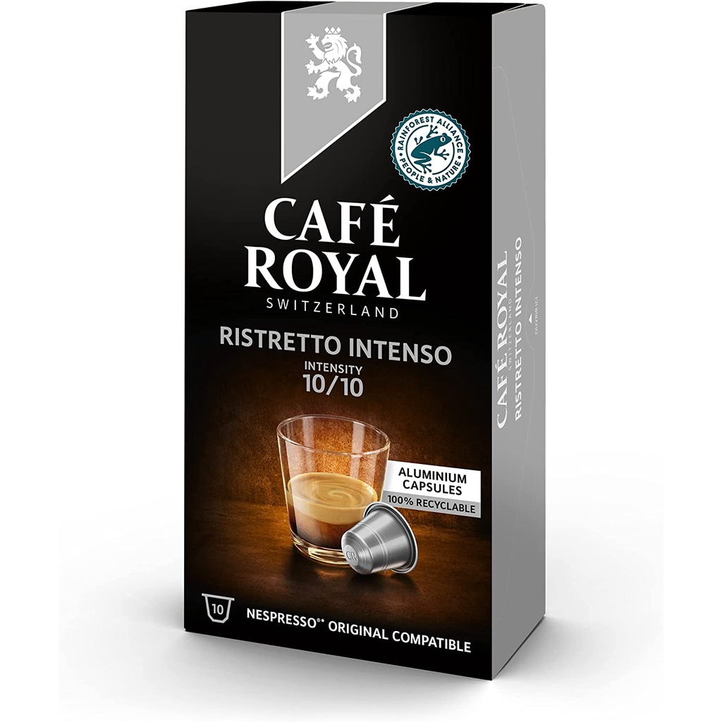 

Cafe Royal Ristretto for Nespresso 10 Aluminium Capsules