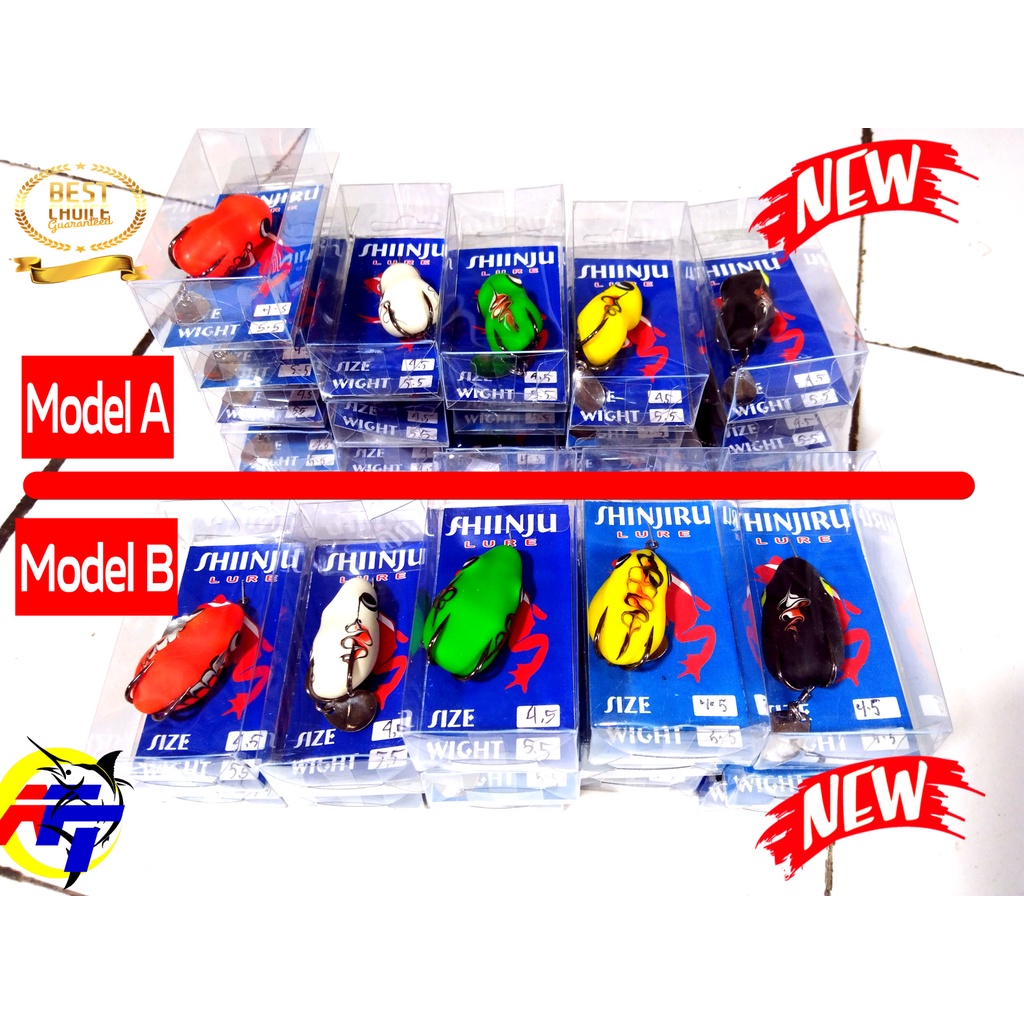 Lure Softfrog Sf Kodok  soft frogy mini  3 4 5 cm UL Gabus Toman Snake Head