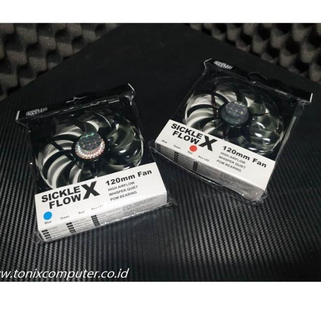 Fan Casing Cooler Master Sickle Flow ( BLue/RED ) - Biru