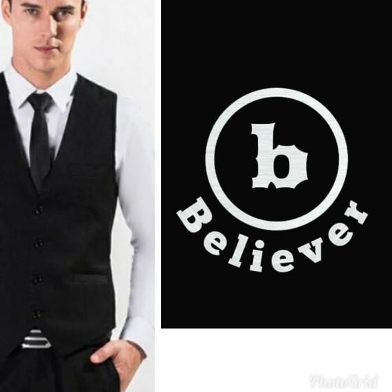 Rompi Pria Hitam-Vest Pria-Rompi Pria-Rompi-Vest Hitam-Rompi hitam - Hitam, M