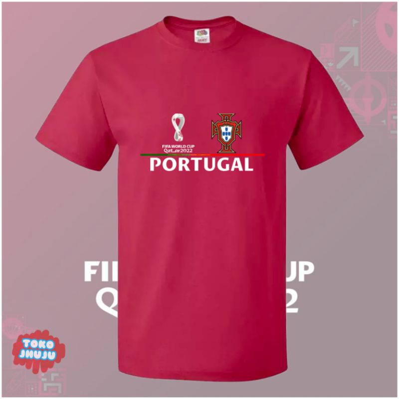 Baju Kaos Piala Dunia World Cup 2022 Tim Portugal